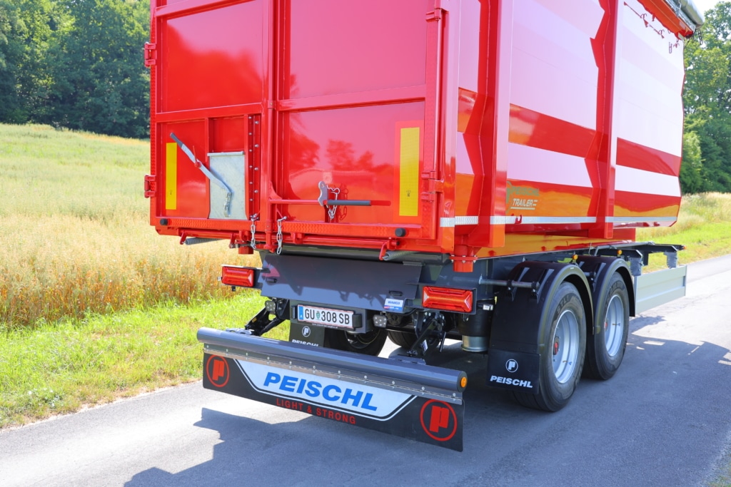2 Achs Tandem Kippanhänger Hardox
