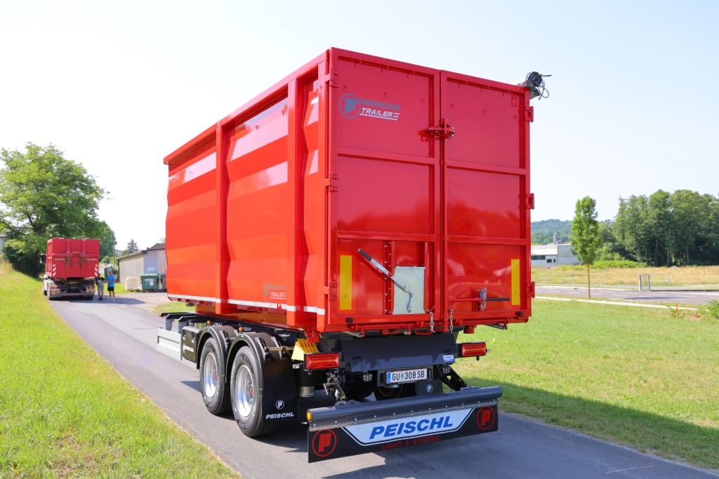 2 Achs Tandem Kippanhänger Hardox