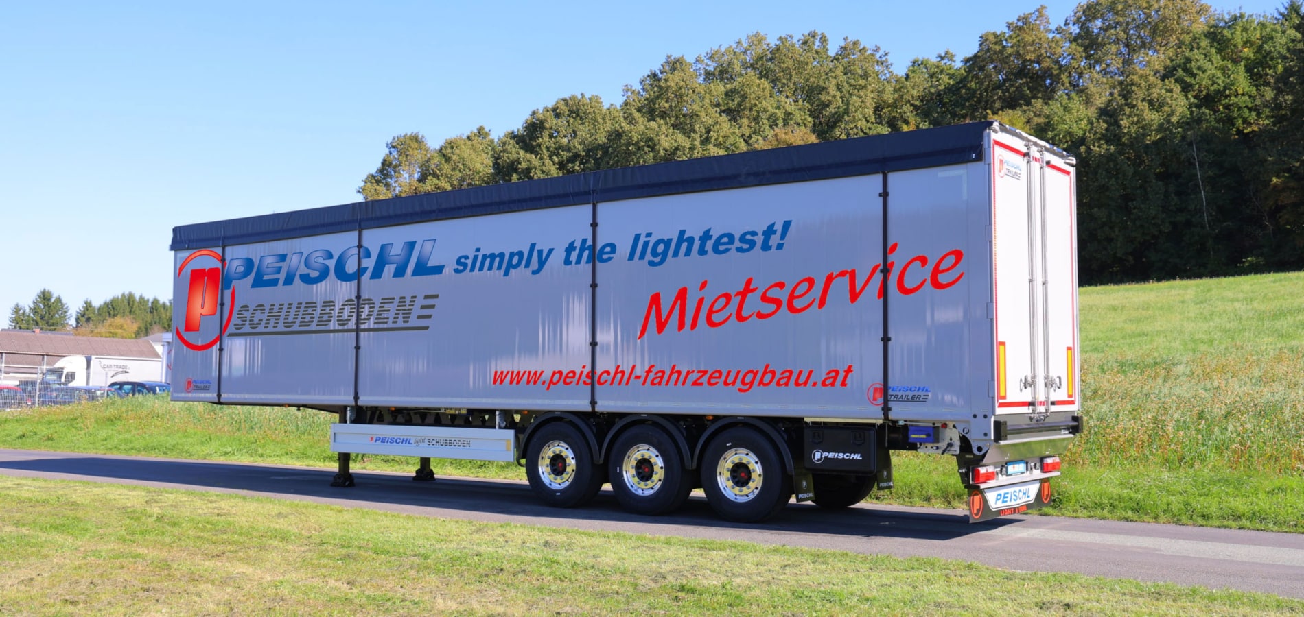 Rental semi-trailer moving floor Peischl Fahrzeugbau